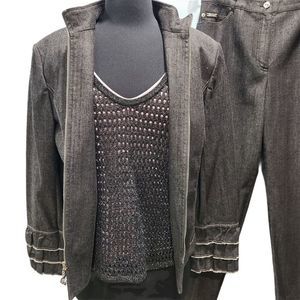 St John Sport by Marie Gray 4Pc Pants Set SJ55